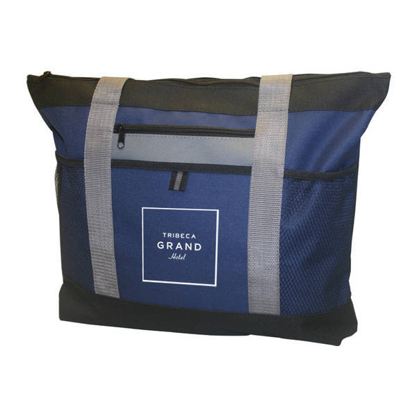 Colton Multi-Zip Polyester Tote