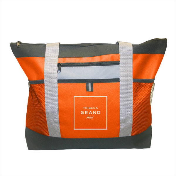 Colton Multi-Zip Polyester Tote