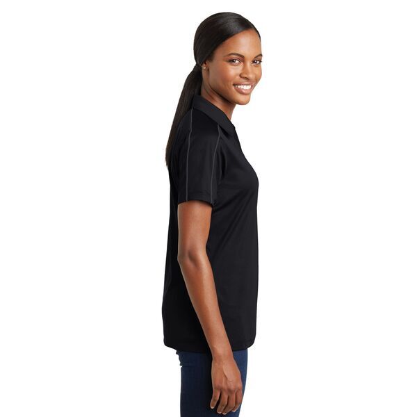 Sport-Tek® Micropique Sport-Wick® Piped Ladies' Performance Polo