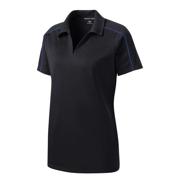 Sport-Tek® Micropique Sport-Wick® Piped Ladies' Performance Polo