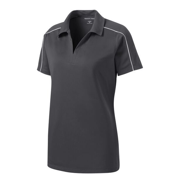 Sport-Tek® Micropique Sport-Wick® Piped Ladies' Performance Polo