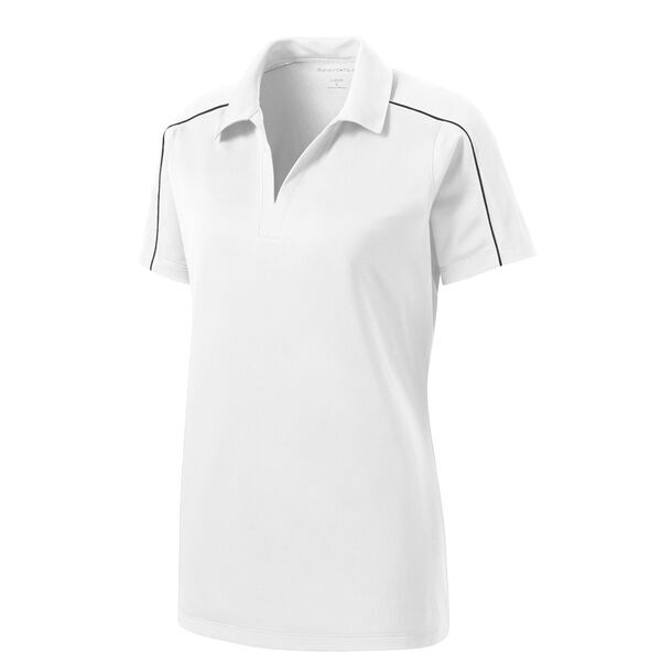 Sport-Tek® Micropique Sport-Wick® Piped Ladies' Performance Polo