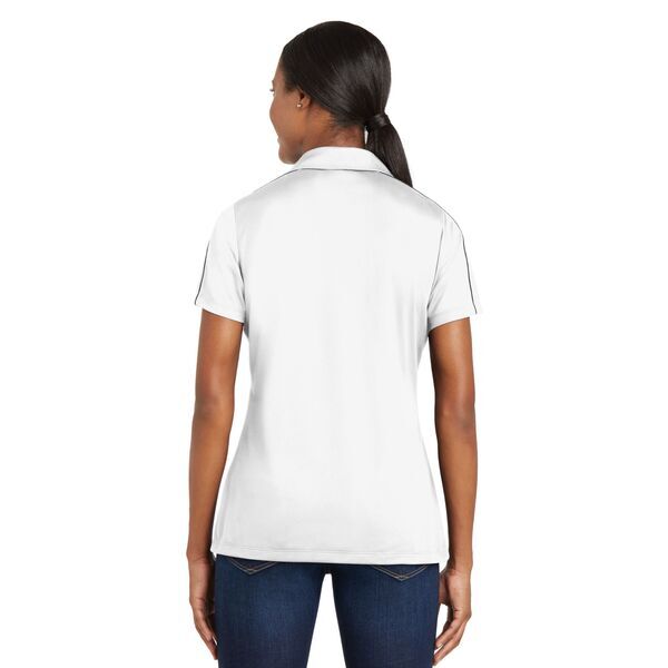 Sport-Tek® Micropique Sport-Wick® Piped Ladies' Performance Polo