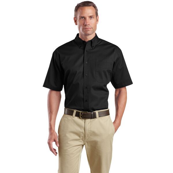 CornerStone® SuperPro™ Twill Men's Short Sleeve Shirt