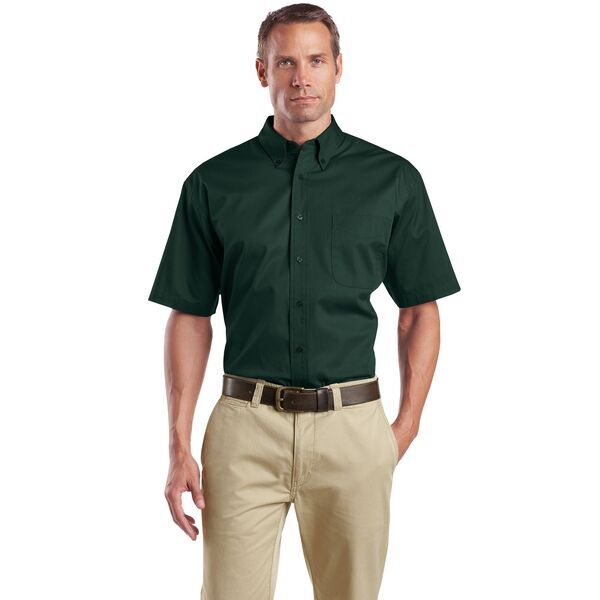 CornerStone® SuperPro™ Twill Men's Short Sleeve Shirt