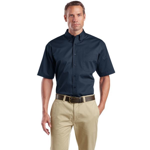 CornerStone® SuperPro™ Twill Men's Short Sleeve Shirt