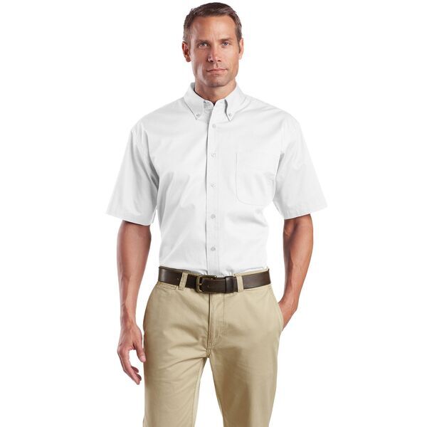 CornerStone® SuperPro™ Twill Men's Short Sleeve Shirt