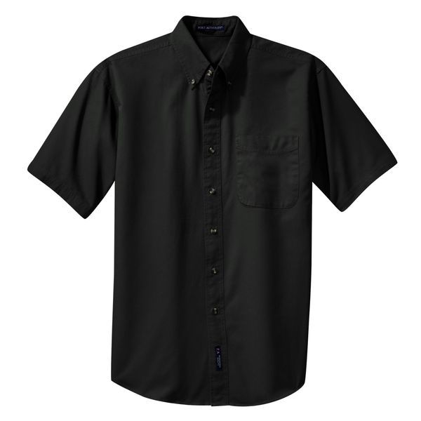 Port Authority® Cotton Twill Men's Short Sleeve Shirt