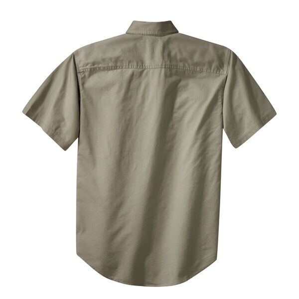 Port Authority® Cotton Twill Men's Short Sleeve Shirt