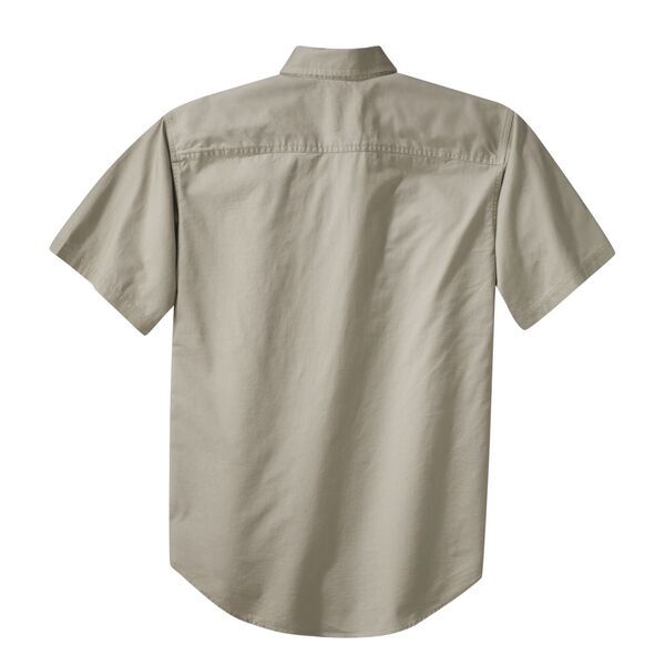 Port Authority® Cotton Twill Men's Short Sleeve Shirt