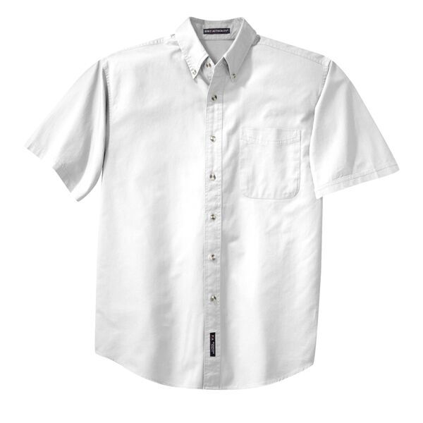 Port Authority® Cotton Twill Men's Short Sleeve Shirt