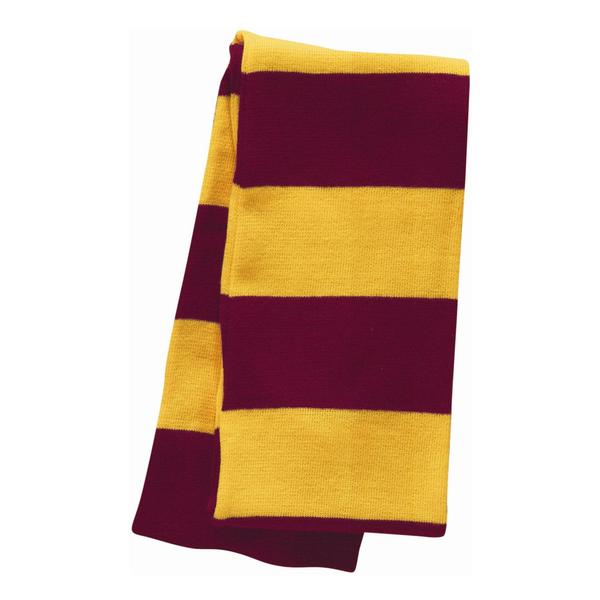 Sportsman® Rugby Striped Knit Scarf
