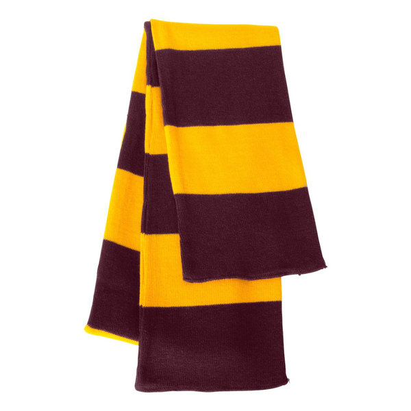 Sportsman® Rugby Striped Knit Scarf