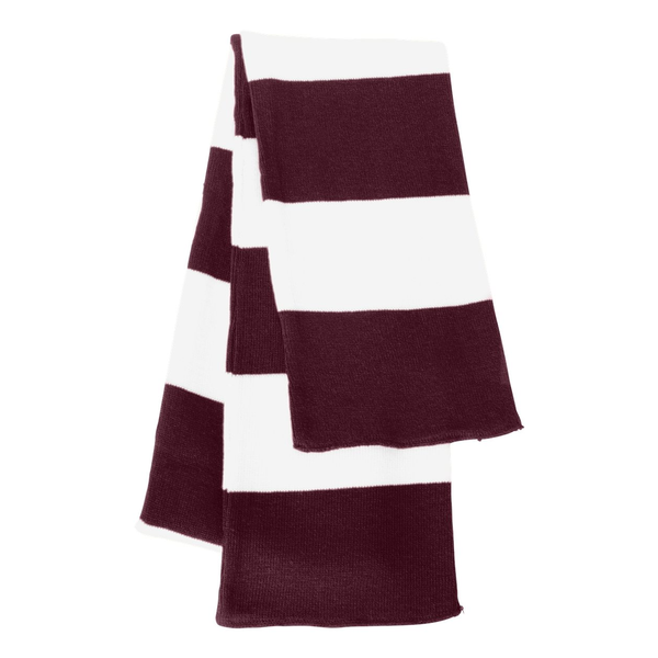 Sportsman® Rugby Striped Knit Scarf