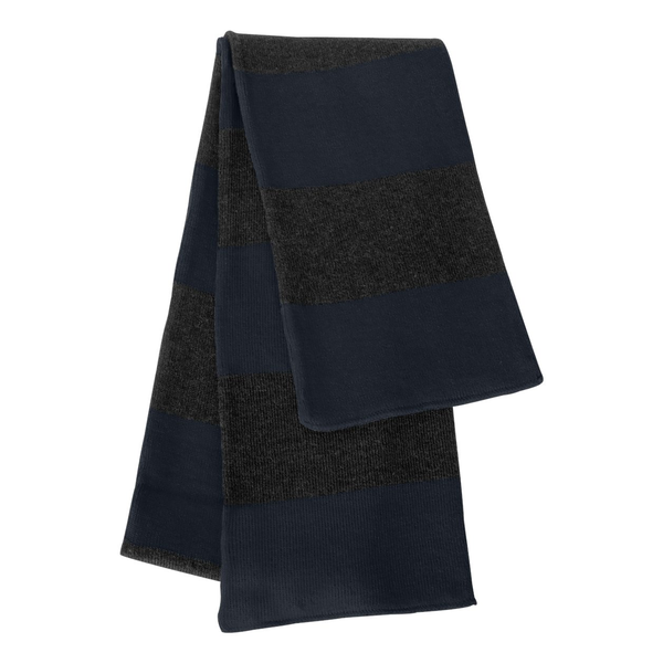Sportsman® Rugby Striped Knit Scarf