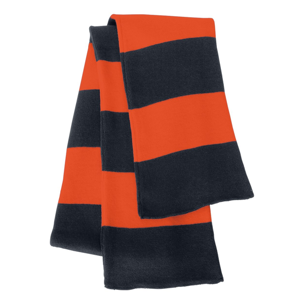 Sportsman® Rugby Striped Knit Scarf