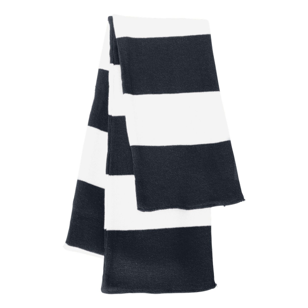 Sportsman® Rugby Striped Knit Scarf