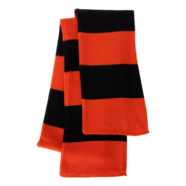 Sportsman® Rugby Striped Knit Scarf