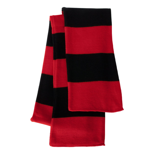 Sportsman® Rugby Striped Knit Scarf