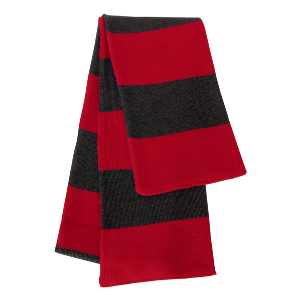 Sportsman® Rugby Striped Knit Scarf