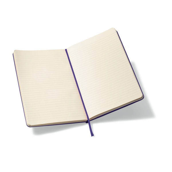 Moleskine® Hard Cover Ruled Large Notebook, 5" x 8-1/4"