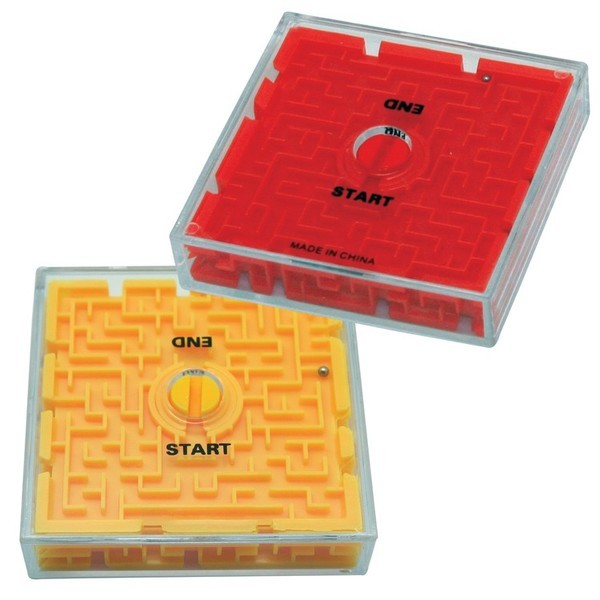 Two-Sided Maze Puzzle