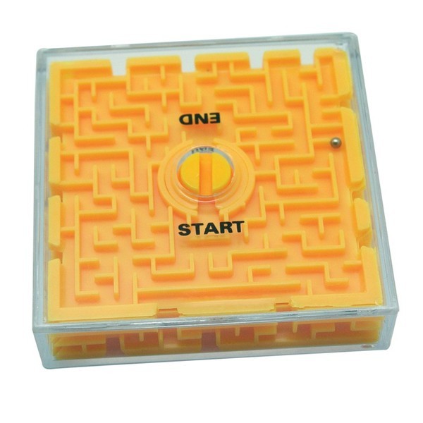Two-Sided Maze Puzzle