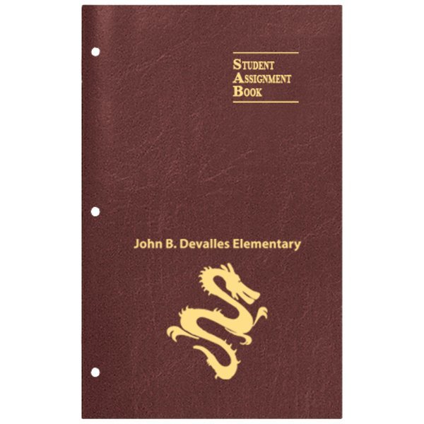 Academic Weekly Assignment Book, 7" x 11"