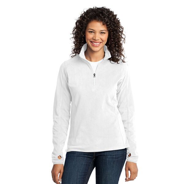 Port Authority® Microfleece 1/2-Zip Ladies' Pullover