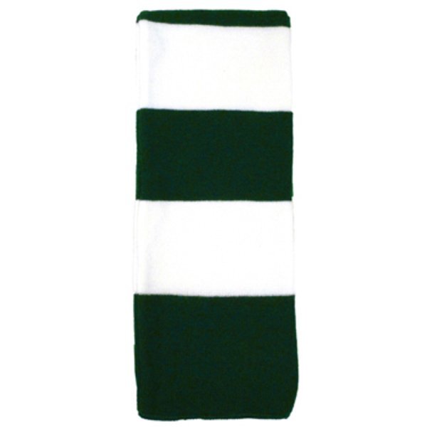 Striped Acrylic Knit Scarf