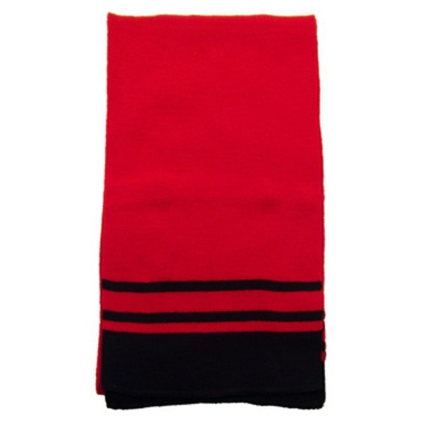 Deluxe Acrylic Scarf With Stripe