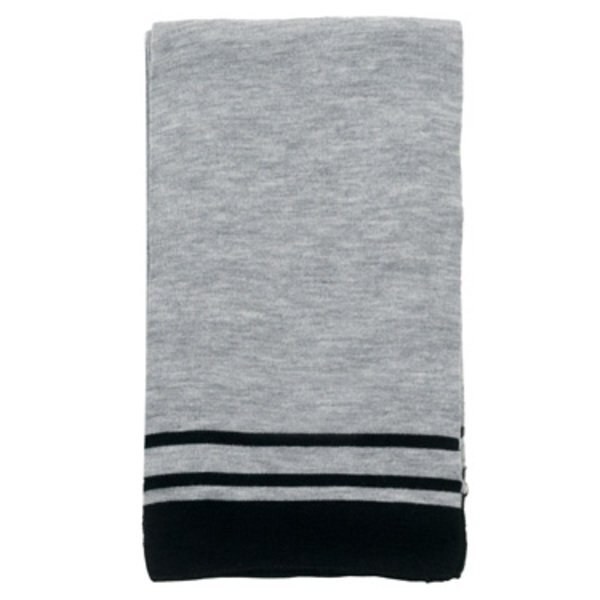 Deluxe Acrylic Scarf With Stripe