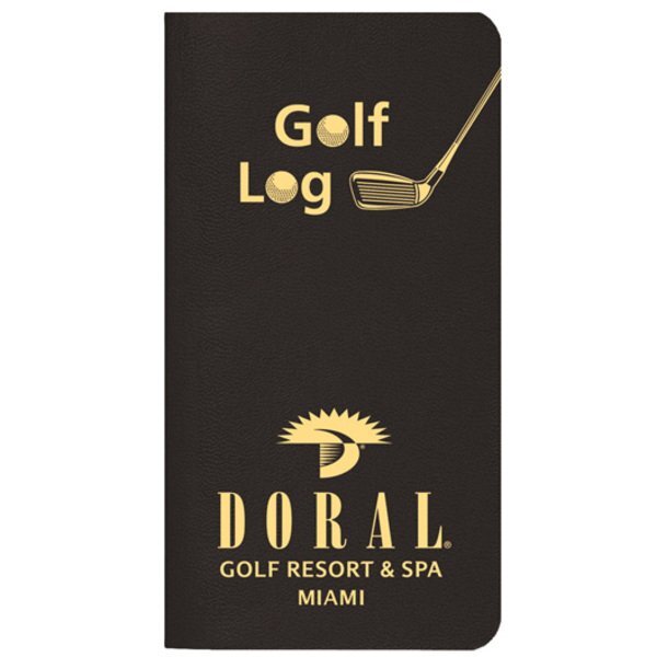 Golf Log Journal, 3-1/2" x 6-1/2"