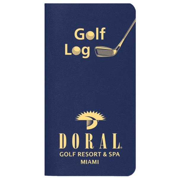 Golf Log Journal, 3-1/2" x 6-1/2"