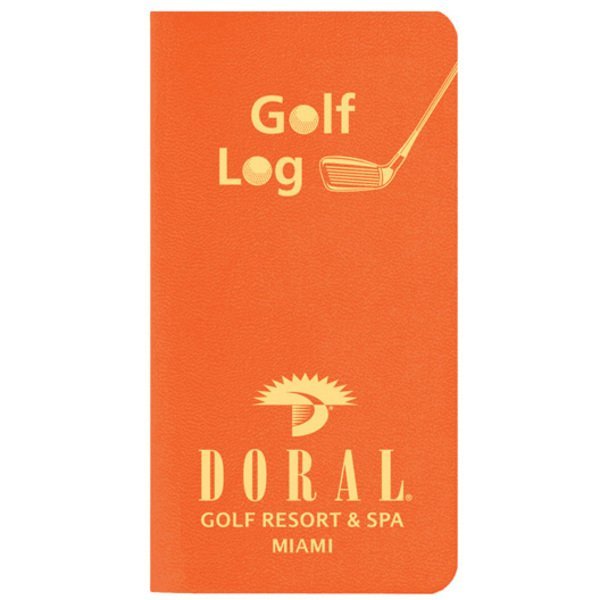 Golf Log Journal, 3-1/2" x 6-1/2"
