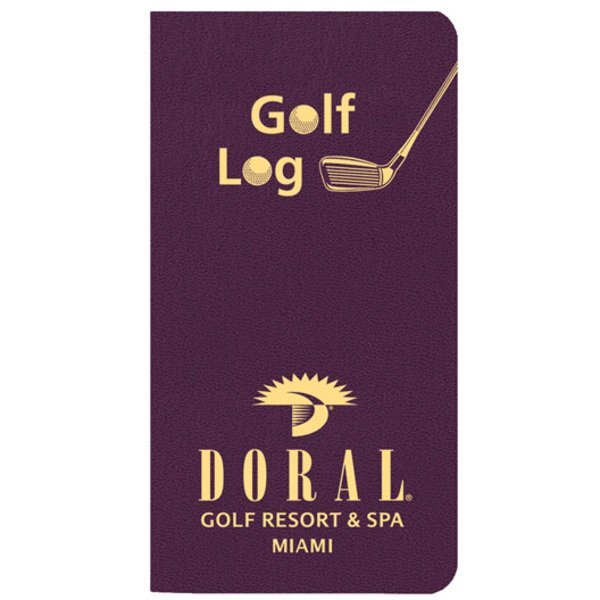 Golf Log Journal, 3-1/2" x 6-1/2"