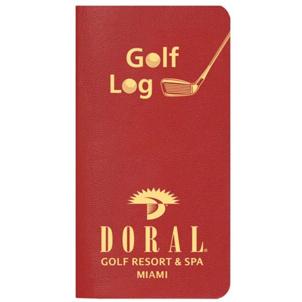 Golf Log Journal, 3-1/2" x 6-1/2"
