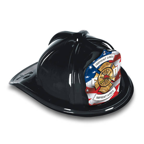 Chief's Choice Kid's Firefighter Hat, Patriotic Maltese Design