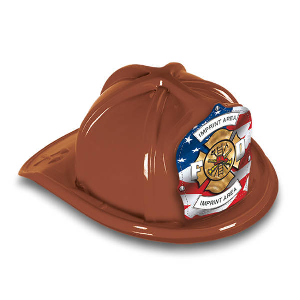 Chief's Choice Kid's Firefighter Hat, Patriotic Maltese Design