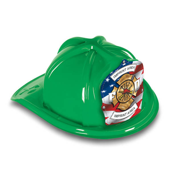 Chief's Choice Kid's Firefighter Hat, Patriotic Maltese Design