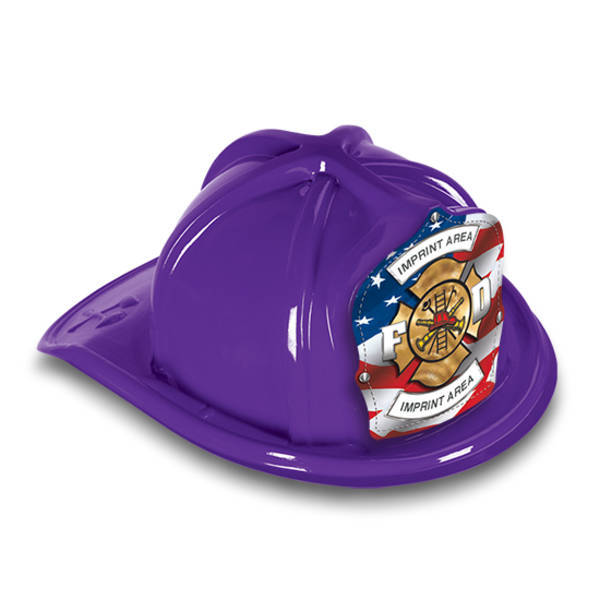 Chief's Choice Kid's Firefighter Hat, Patriotic Maltese Design