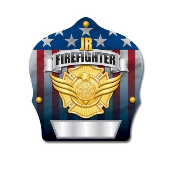 Chief's Choice Kid's Firefighter Hat, Serve & Protect Gold Shield