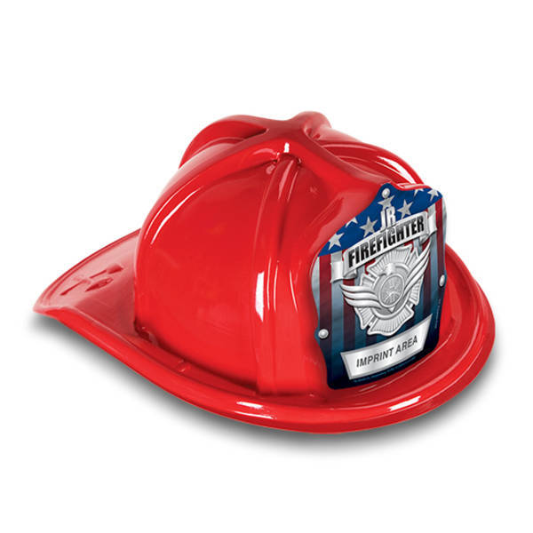 Chief's Choice Kid's Firefighter Hat, Serve & Protect Silver Shield