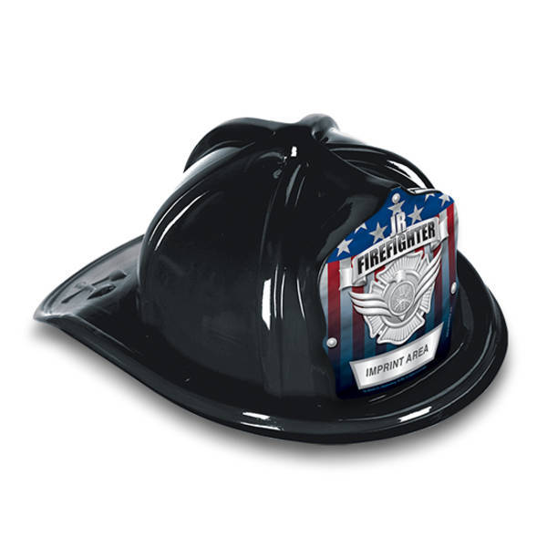 Chief's Choice Kid's Firefighter Hat, Serve & Protect Silver Shield