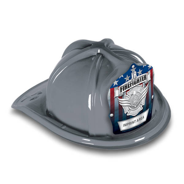 Chief's Choice Kid's Firefighter Hat, Serve & Protect Silver Shield