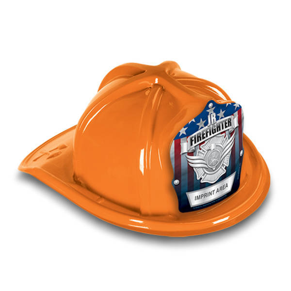 Chief's Choice Kid's Firefighter Hat, Serve & Protect Silver Shield
