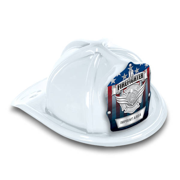 Chief's Choice Kid's Firefighter Hat, Serve & Protect Silver Shield