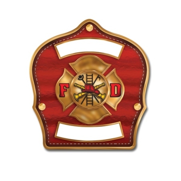 Chief's Choice Kid's Firefighter Hat, Bronze Maltese Design