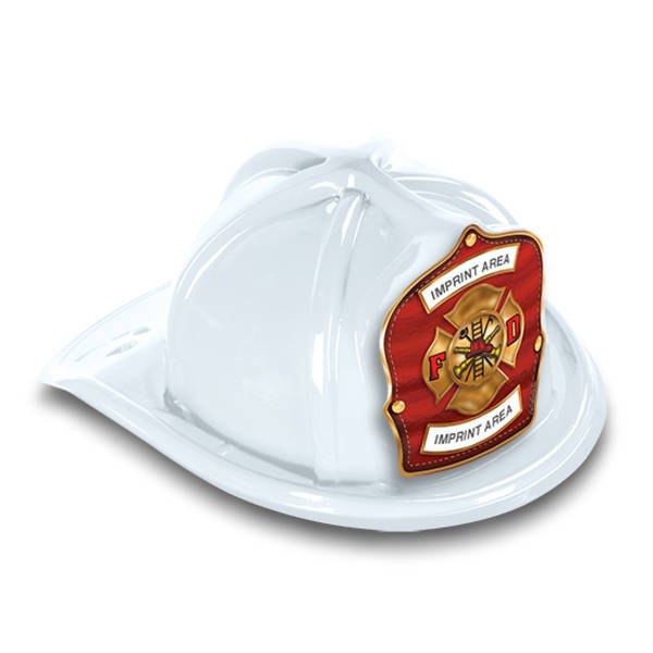 Chief's Choice Kid's Firefighter Hat, Bronze Maltese Design