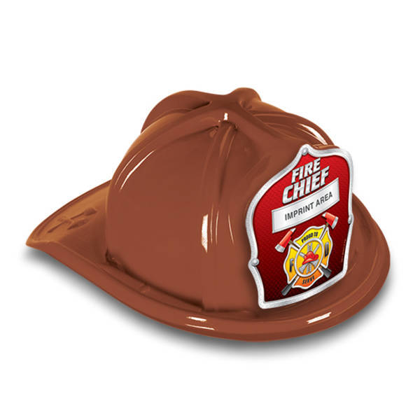 Chief's Choice Kid's Firefighter Hat, Fire Chief Silver Trim Design